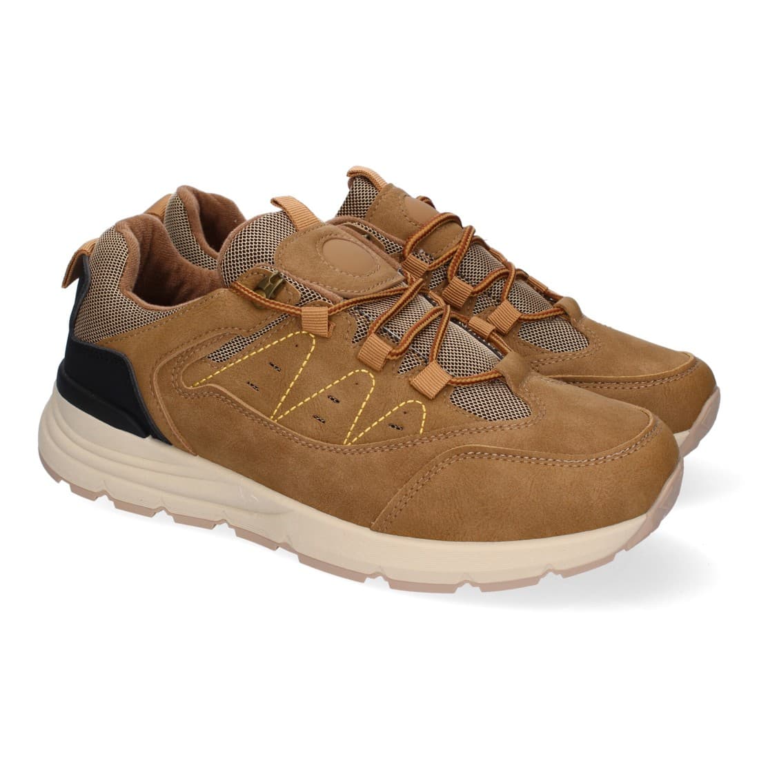 Zapatilla Court Kaki — zapatilla de hombre, vista de producto sobre fondo neutro