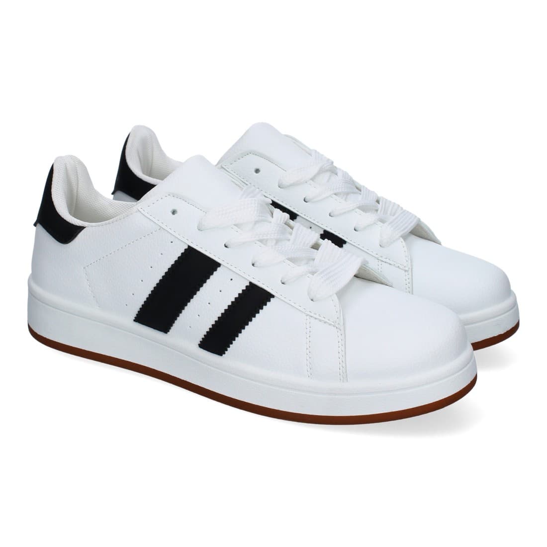 Zapatilla Daily Blanca — zapatilla de hombre, vista de producto sobre fondo neutro