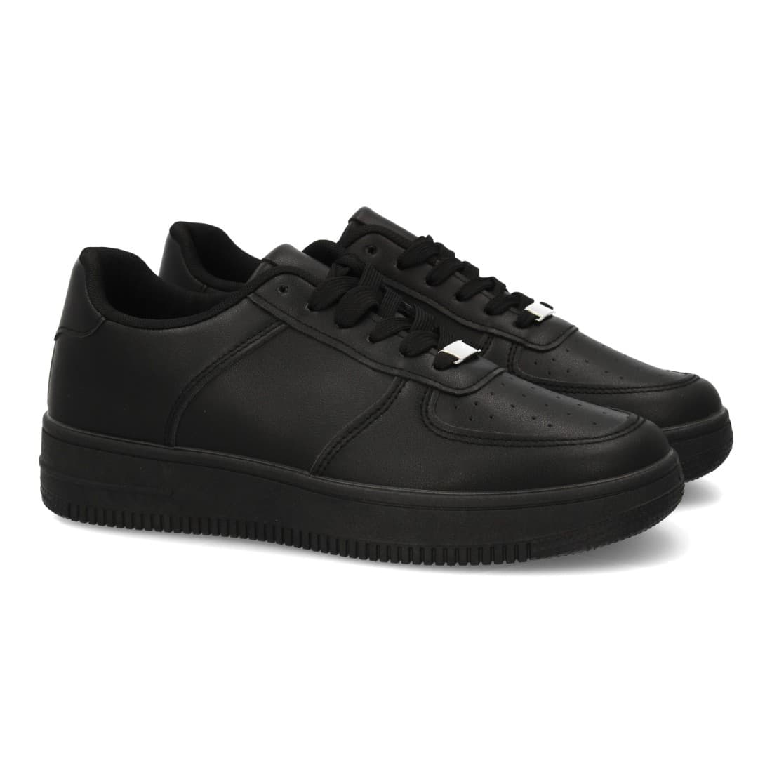 Zapatilla Urban Negra — zapatilla de hombre, vista de producto sobre fondo neutro