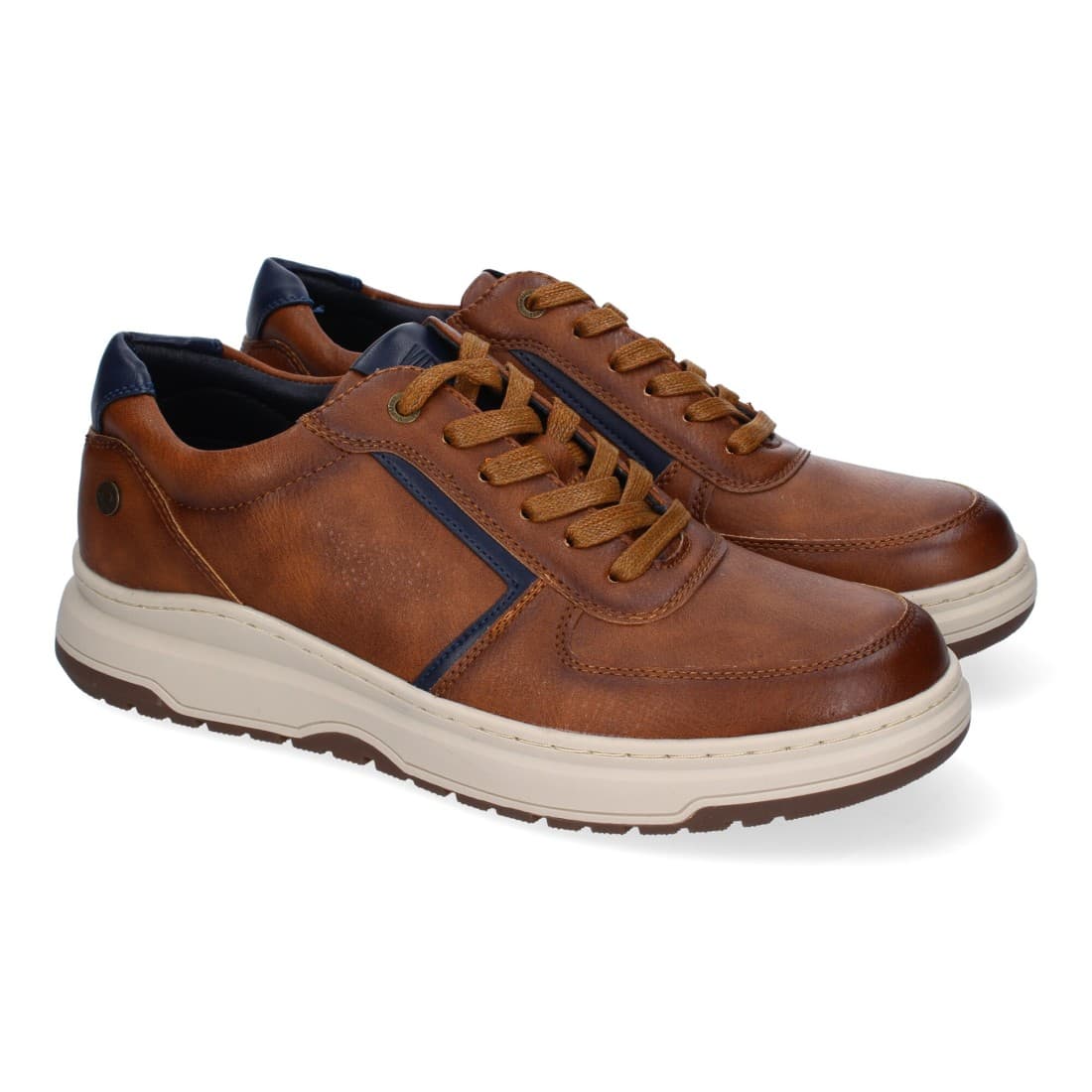 Zapato Casual Cuero — zapatilla de hombre, vista de producto sobre fondo neutro