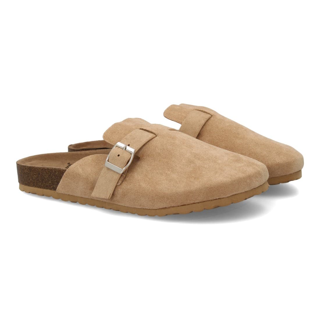 Zueco Casual Kaki — zueco de hombre, vista de producto sobre fondo neutro