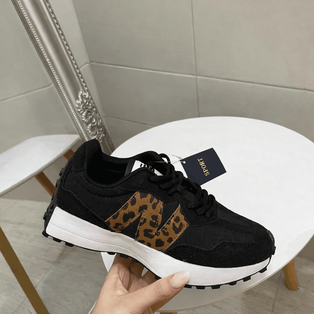 New balance 327 leopardo — calzado, vista de producto sobre fondo neutro
