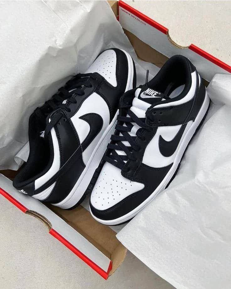 NIKE DUNK PANDA — calzado, vista de producto sobre fondo neutro